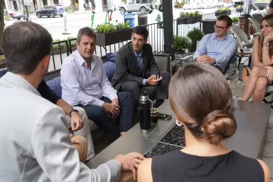 Massa insistió en que tenemos que trabajar para cumplir los compromisos con el FMI