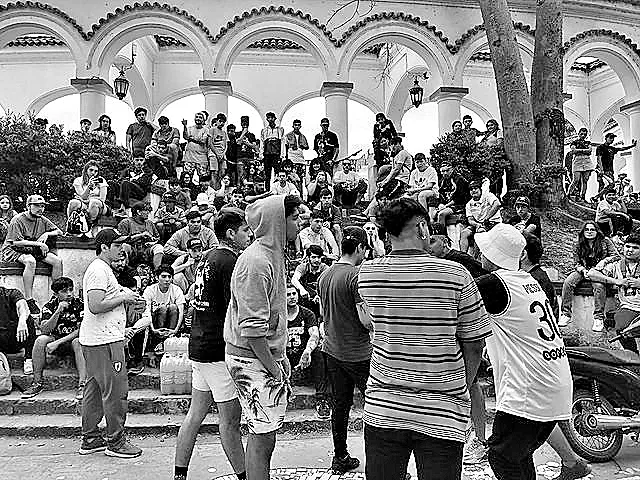 PALABRA Y RITMO. La cultura del rap convoca cada vez más en la provincia. ente cultural