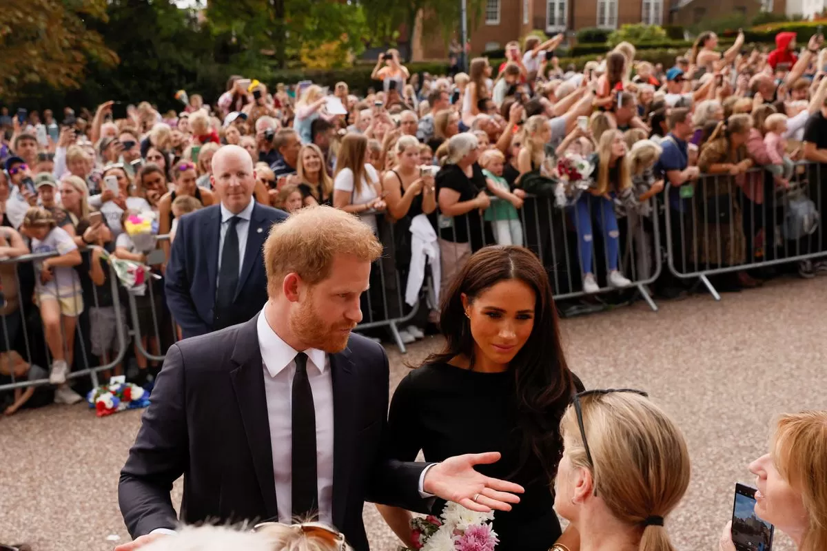 LA MUERTE DE ISABEL II. El príncipe Harry recordó el legado de la monarca. Foto tomada de: Reuters.