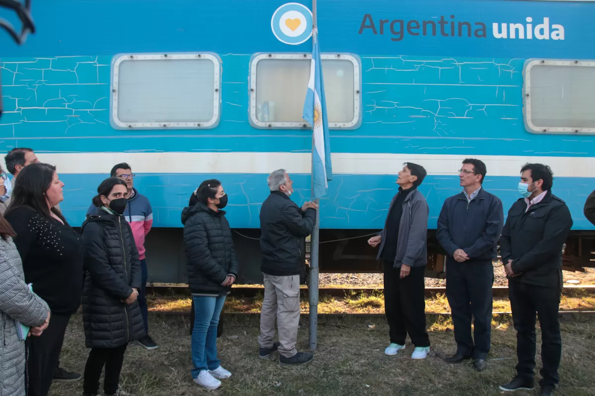 El Tren de Desarrollo Social y Sanitario llegó a Ranchillos: hasta cuándo se queda