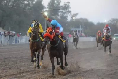 Turf: mostró guapeza