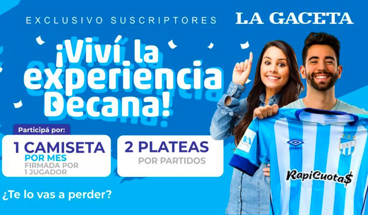 SORTEO. Exclusivo suscriptores: ¡viví la experiencia decana como la merecés!