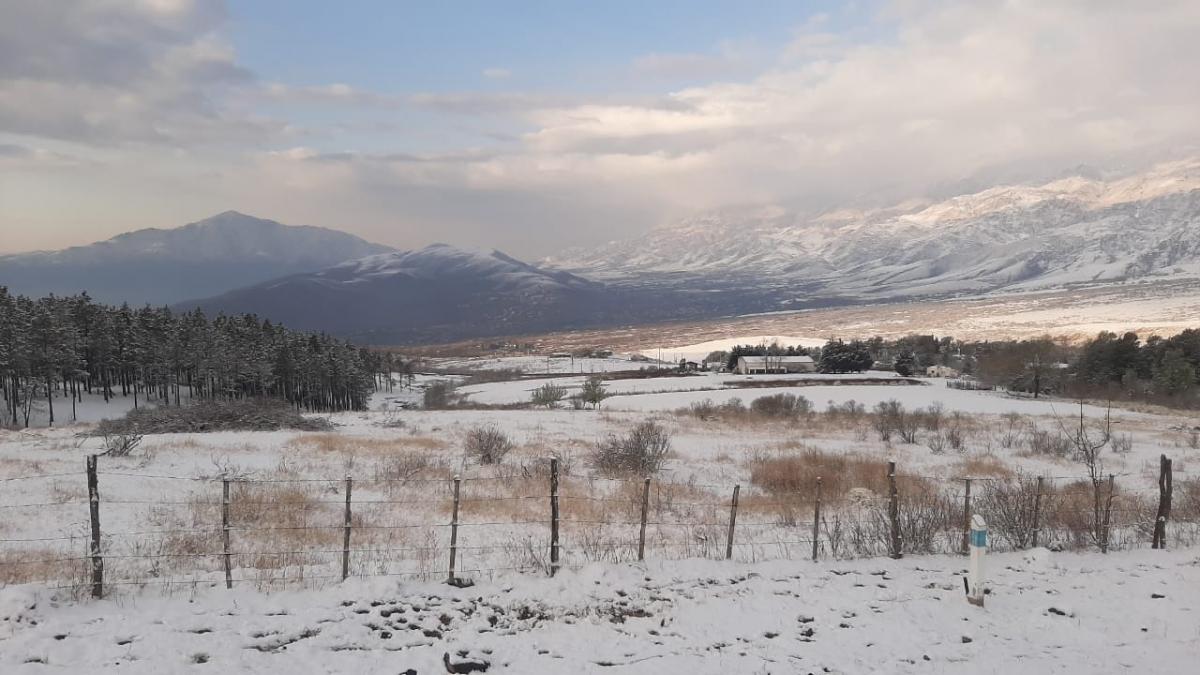 NIEVE EN TAFÍ DEL VALLE / foto GENTILEZA JAVIER ASTORGA