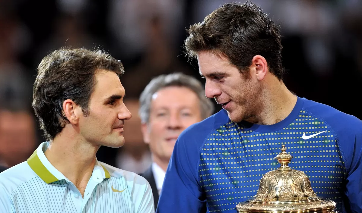 Roger Federar y Juan Martín Del Potro