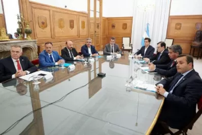 Jaldo y los gobernadores del Norte Grande se reunieron con Massa