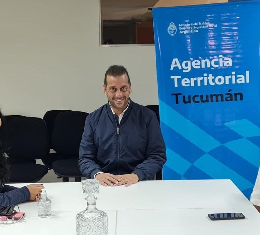 FUNCIONARIO NACIONAL. Facundo Vargas Aignasse, jefe de la Agencia Territorial Tucumán del Ministerio de Trabajo de la Nación.