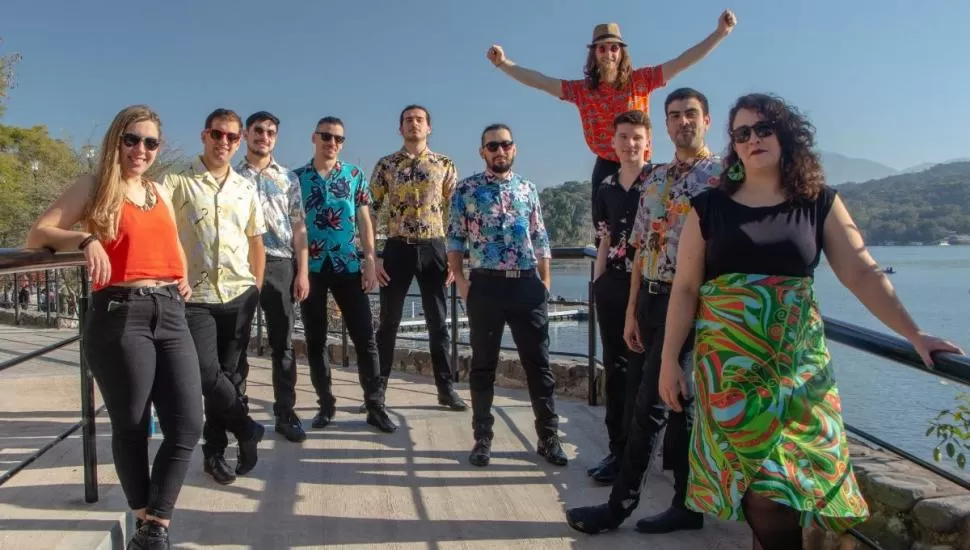 REPRESENTANTES TUCUMANOS. La orquesta Plazoleta All Stars hará cumbia. ente cultural tucumán