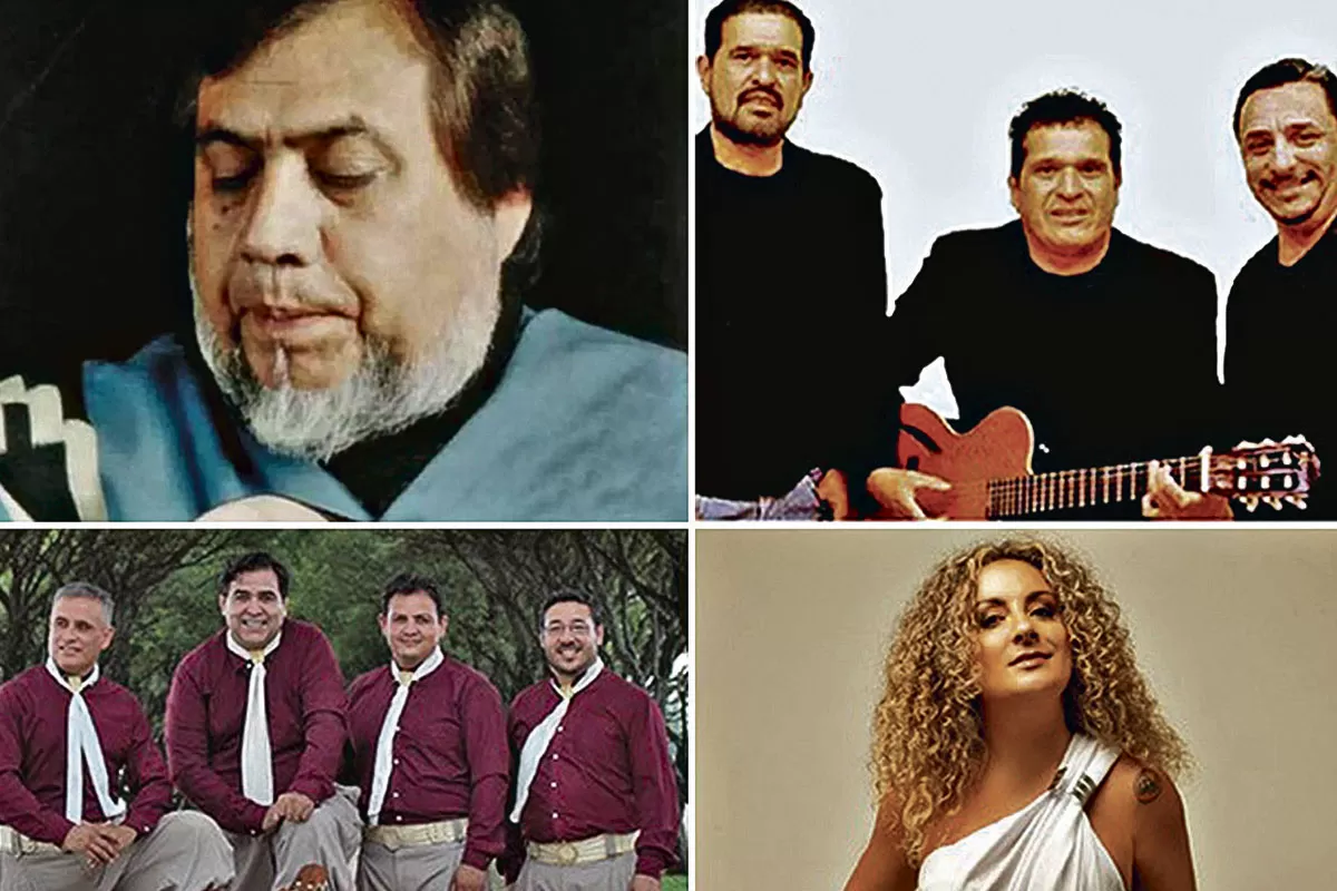 PURO FOLCLORE. Zamba Quipildor, Los González, Las Voces del Boquerón y Noelia Scalora suben a escena.  