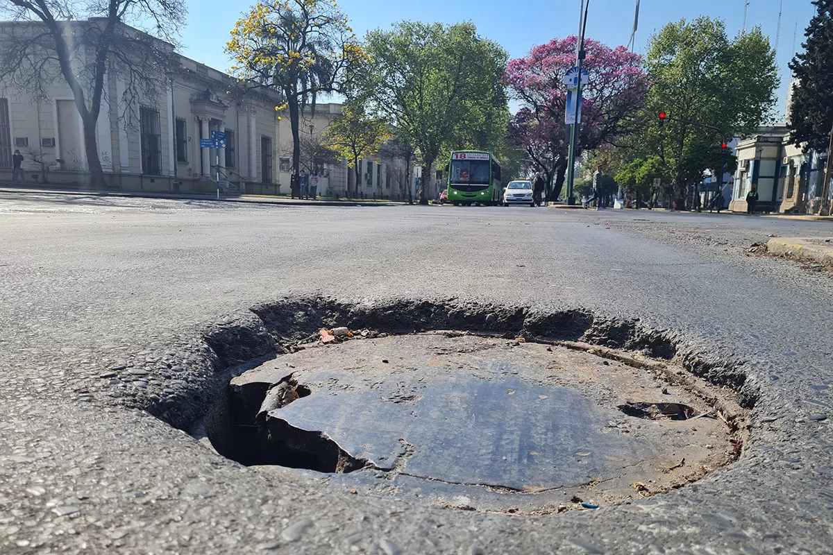 Bocatormentas en mal estado: otro obstáculo para circular