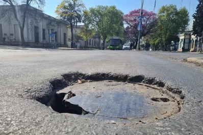 Bocatormentas en mal estado: otro obstáculo para circular