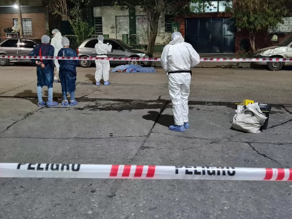 BARRIO CIUDADELA. En la previa de San Martín-Belgrano, a metros del estadio, fue asesinado Manuel “Berenjena” López. 