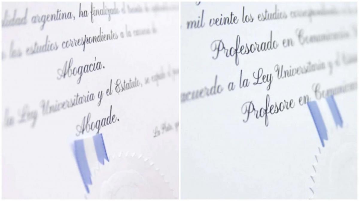 La Universidad de La Plata entregó los primeros diplomas no binarios: “abogade” y “profesore”