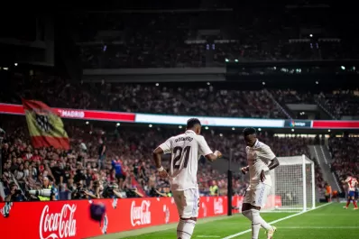Real Madrid le ganó con lo justo al Atlético, en el clásico de la capital española