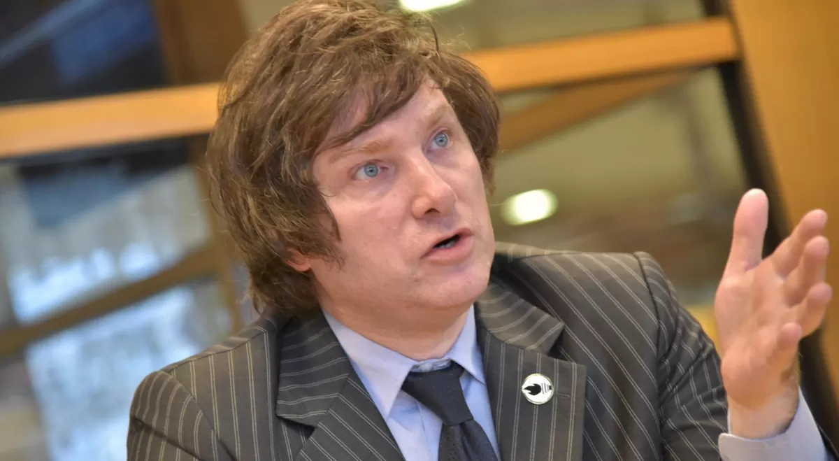 Javier Milei, diputado de La Libertad Avanza. Foto tomada de: elminuto.cl