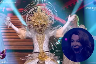 Video: la graciosa reacción de Lizy Tagliani al descubrir “¿Quién es la máscara?”