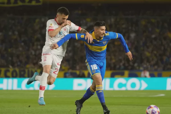 Boca empató con Huracán e igualó la línea de Gimnasia