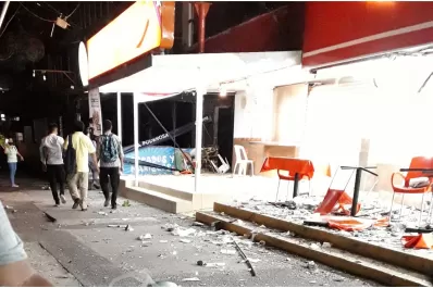 Empezó a sacudirse bien feo: los mexicanos se recuperan después de un gran susto por el sismo