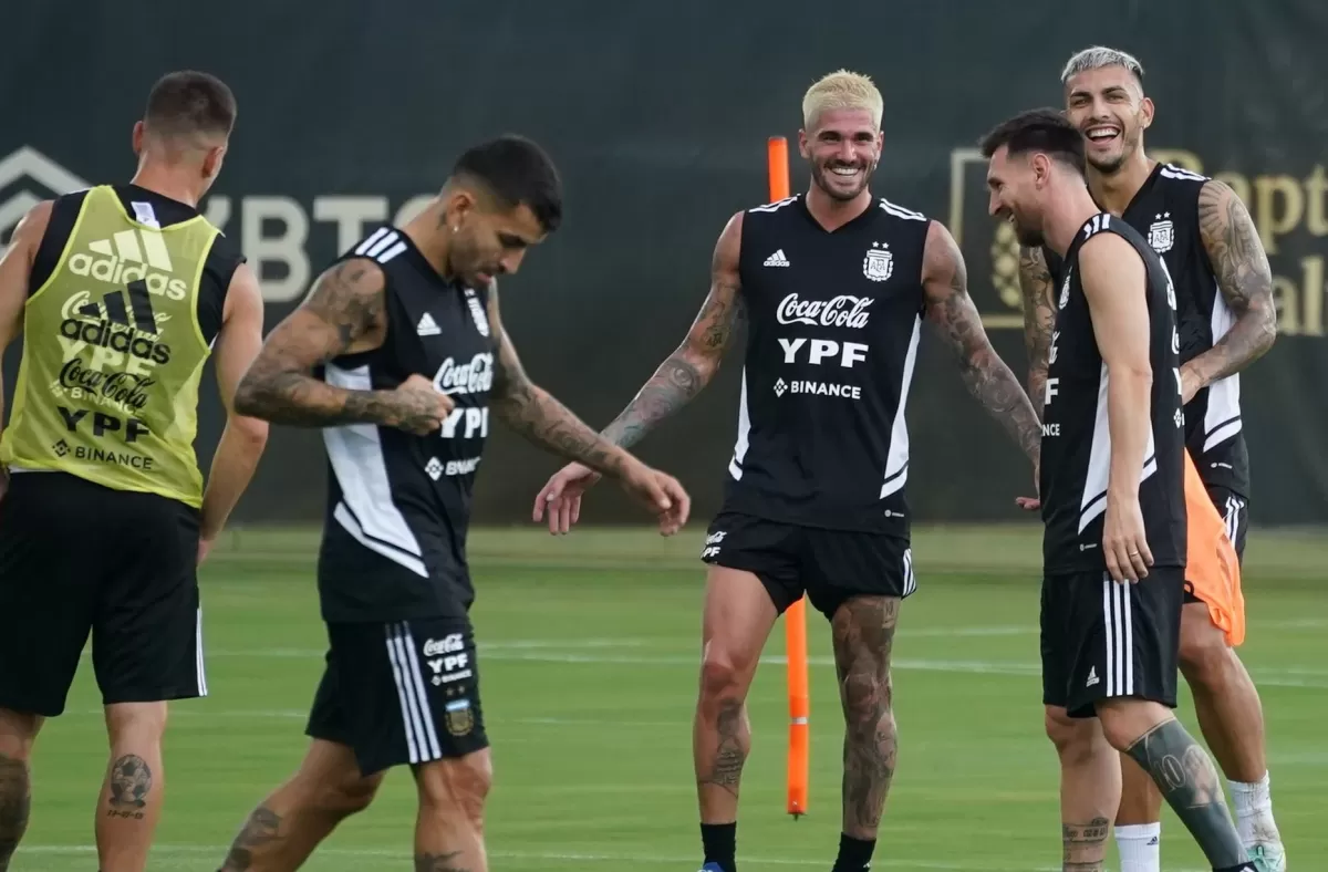 La Selección Argentina entrena en Miami