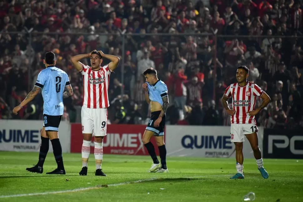 DE NO CREER. Tras el triunfo con Belgrano, parecía que San Martín tenía todo para volver a la carga, pero volvió a mostrar una triste imagen y cayó ante Dálmine.  