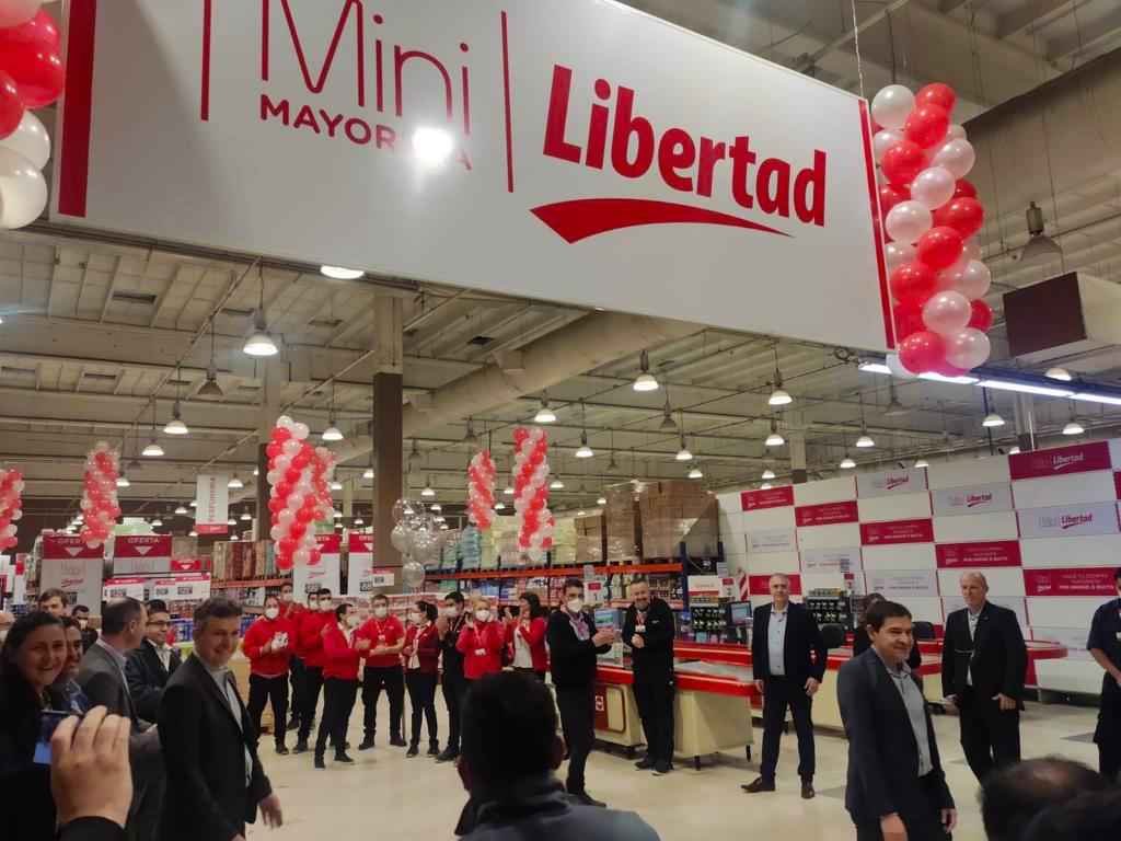 El Grupo Libertad inauguró la ampliación de un hipermercado