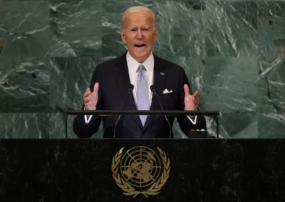 CONVOCATORIA. Biden dijo que hay que aumentar la ayuda a Ucrania.  