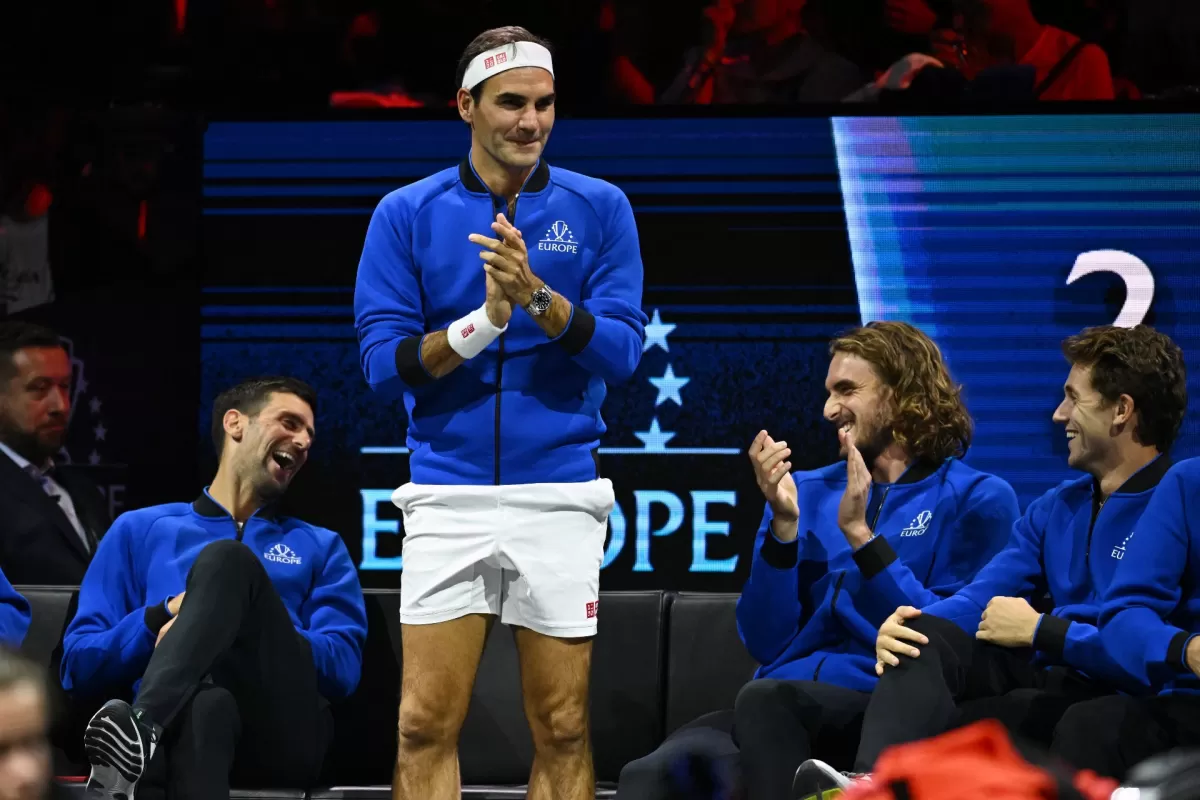 ROGER FEDERER. Se despide del tenis en el Laver Cup.