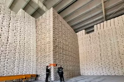 AFIP: retuvieron 20.000 toneladas de azúcar