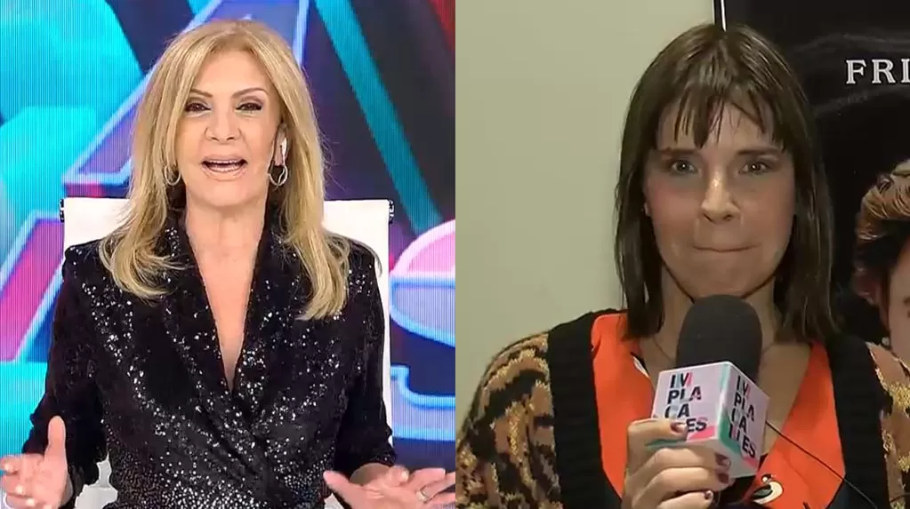 EN VIVO. Susana Roccasalvo y Fabiana Cantilo protagonizaron un fuerte cruce. Foto tomada de: tn.com.ar
