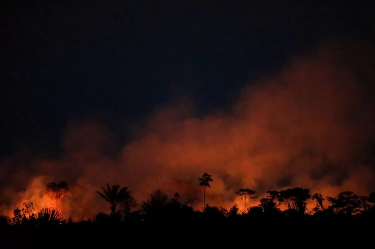 BRASIL. Aumentan los incendios en la Amazonía.