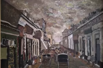 Se exhibe en el Teatro San Martín una muestra de Dardo Orquera