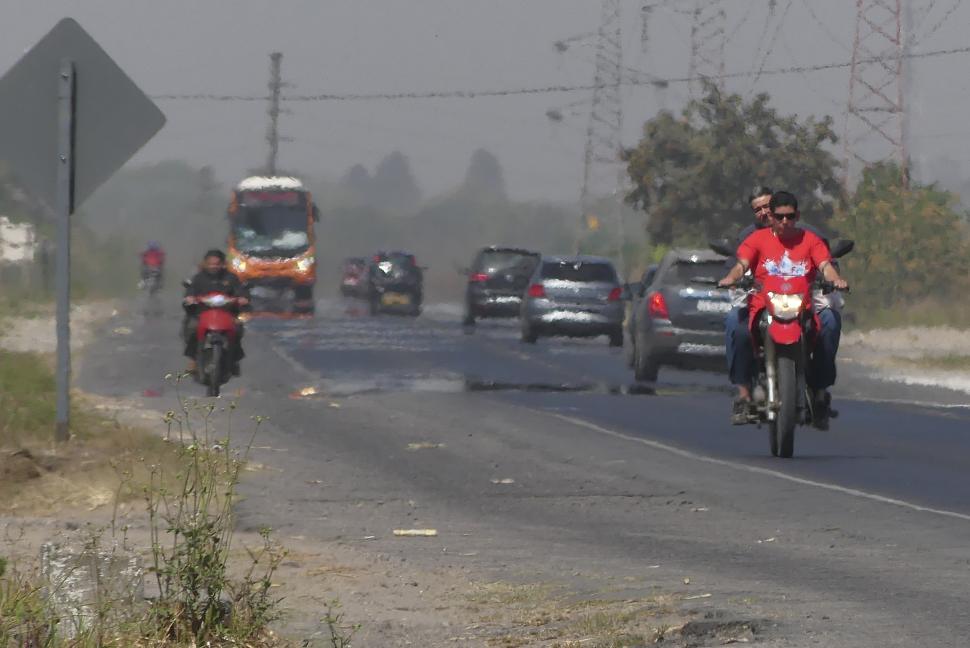 COMO AVENIDA. La ruta forma parte de la trama urbana de Aguilares