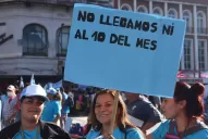 Piqueteros se movilizarán hoy hacia plaza Independencia