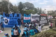 En Tucumán, Unidad Piquetera vuelve a manifestarse en la plaza Independencia