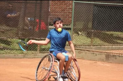 Tenis adaptado: un pequeño “gigante”, decidido a ir por más