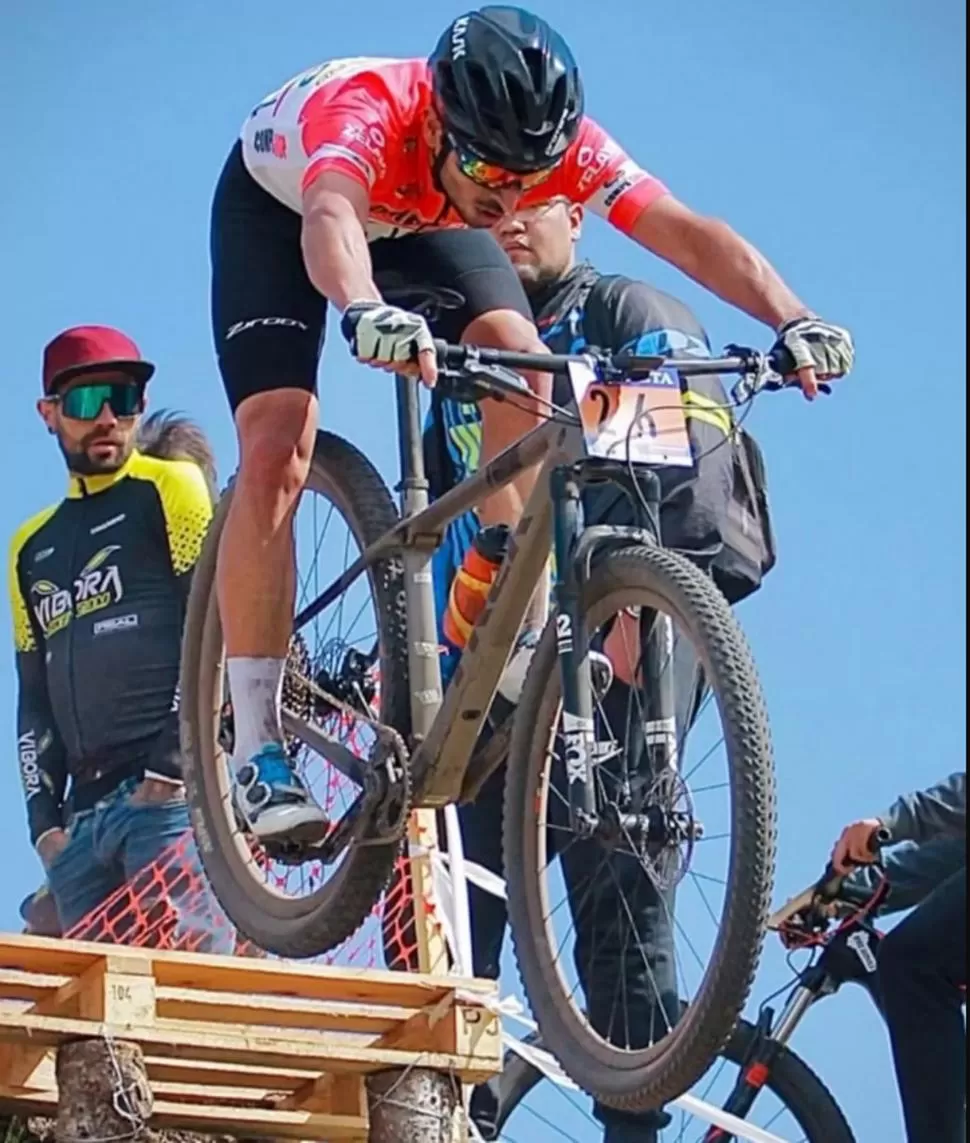 EXPERIENCIA. Rodrigo Altamirano será uno de los protagonistas de la carrera de Tafí Viejo. 