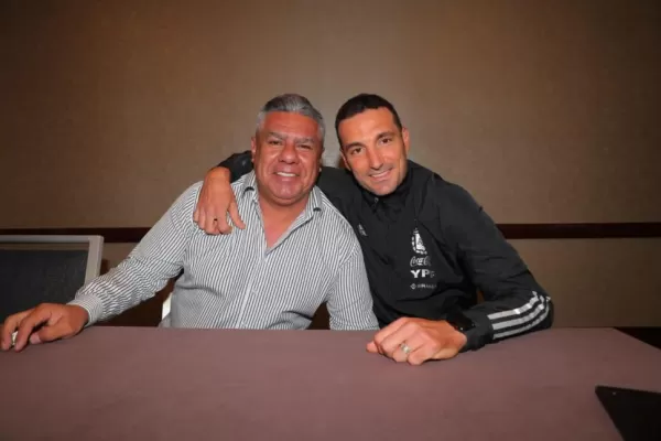 Scaloni renovó su vínculo con la AFA hasta 2026