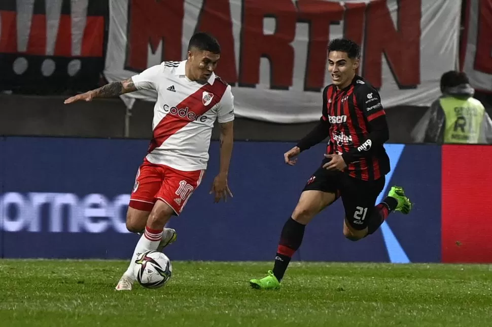 NO LE ALCANZÓ. Quintero mostró un buen nivel, pero River quedó eliminado. 