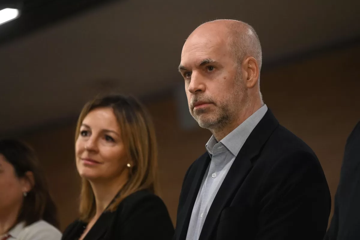 Horacio Rodríguez Larreta y Soledad Acuña. Foto prensa Gobierno de CABA