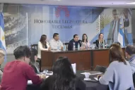 En la Legislatura, jóvenes tucumanos participaron de la elaboración de un proyecto de ley