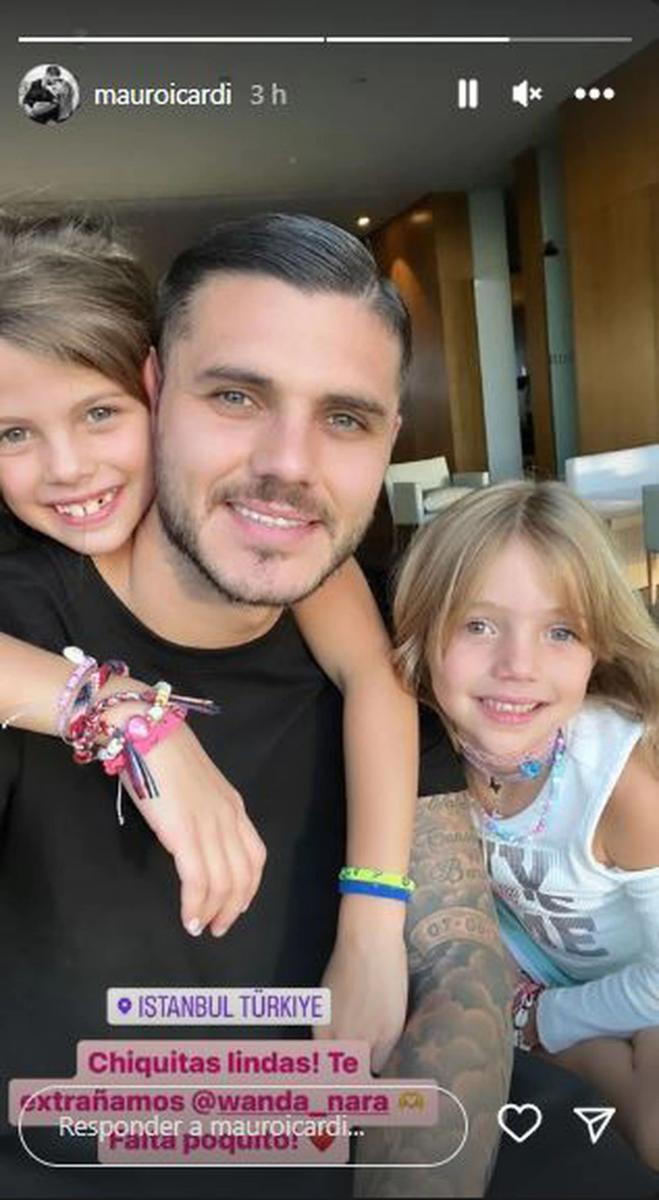 Luego del vivo con L-Gante, Mauro Icardi dejó de seguir a Wanda Nara