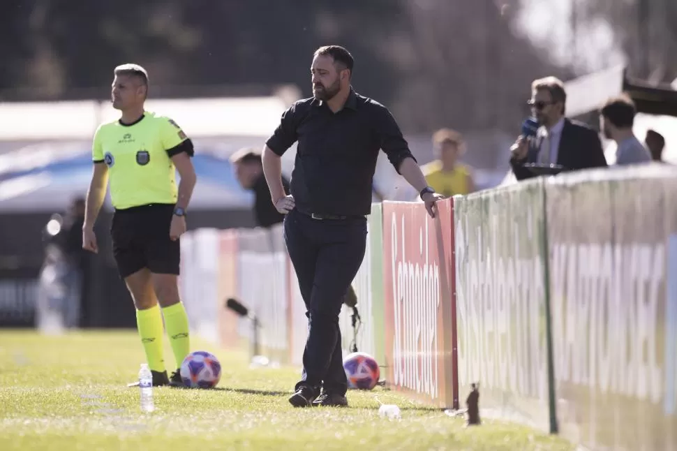 PARA RESCATAR. De Muner fue autocrítico, pero marcó algunos puntos positivos. foto de Matias G Napoli Escalero (especial para la gaceta)