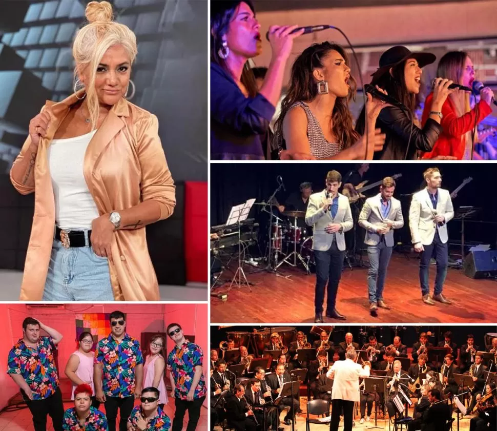 EN LA PLAZA. Gladys, Demodée, Los Leones, Il Nuovo y la Banda Sinfónica, entre otros, subirán al escenario. 