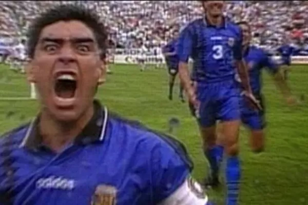 ¿Por qué Maradona festejó su gol gritando a la cámara en el Mundial Estados Unidos 94’?
