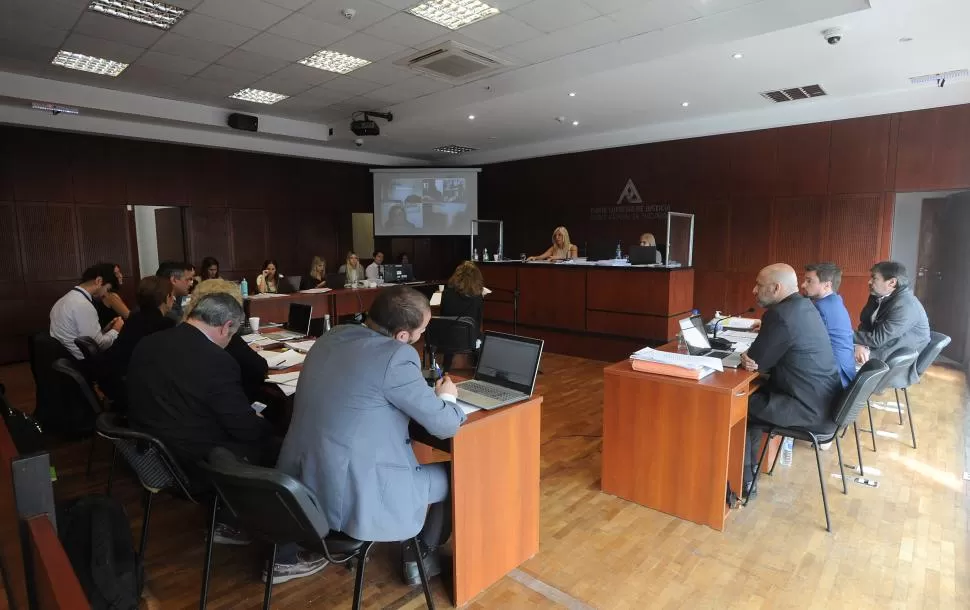 SALA. La defensa dijo que Barenbreuker tiene derecho a estar presente. 