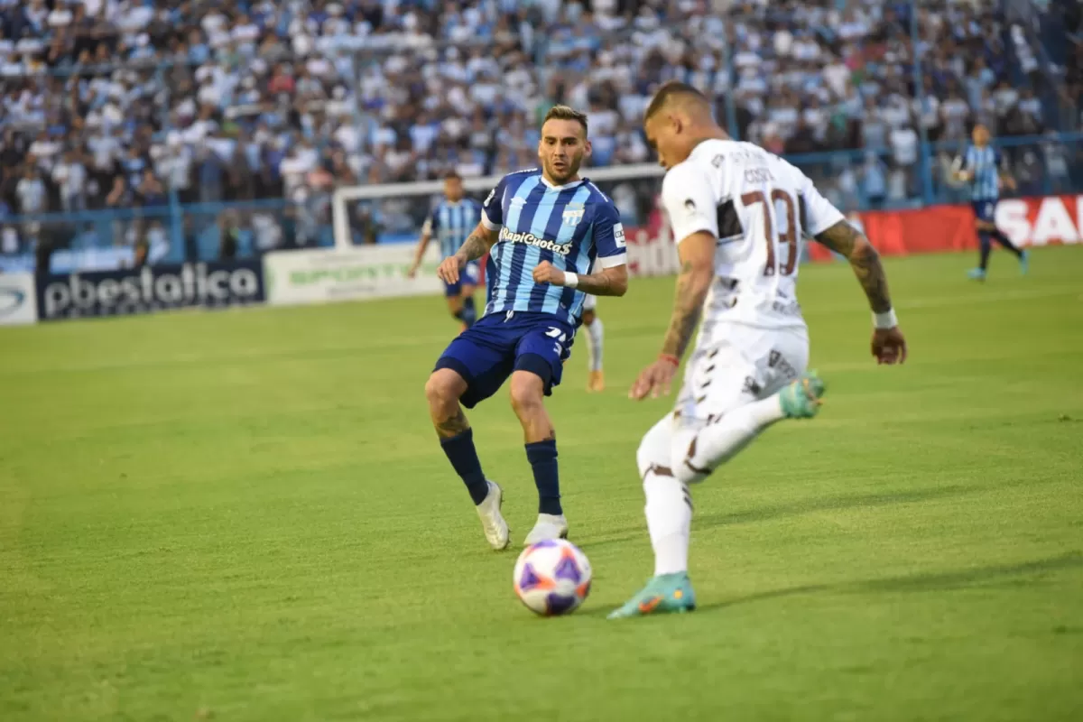 LIGA PROFESIONAL DE FÚTBOL. Así quedó Atlético Tucumán en la tabla, tras la victoria ante Platense. LA GACETA / FRANCO VERA.