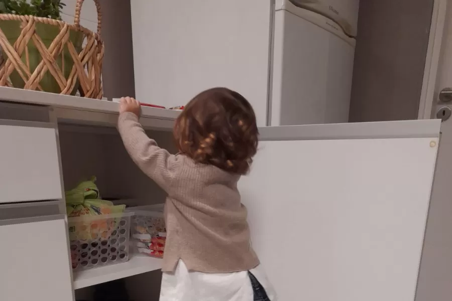  PEQUEÑOS PERO INDEPENDIENTES. Siempre resulta conveniente tener algún banquito plegable para ellos. El mundo es muy frustrante a 50 centímetros de tu cara, aconseja una experta en crianza. LA GACETA