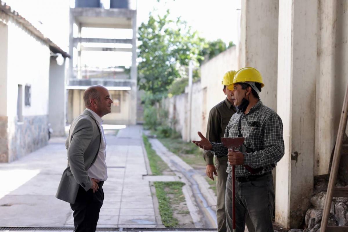 Realizaron mejoras edilicias en la Escuela Dr. Agustín Justo de la Vega