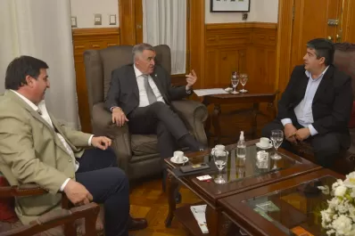 Jaldo se reunió con el ex intendente de San Miguel de Tucumán Tony Álvarez