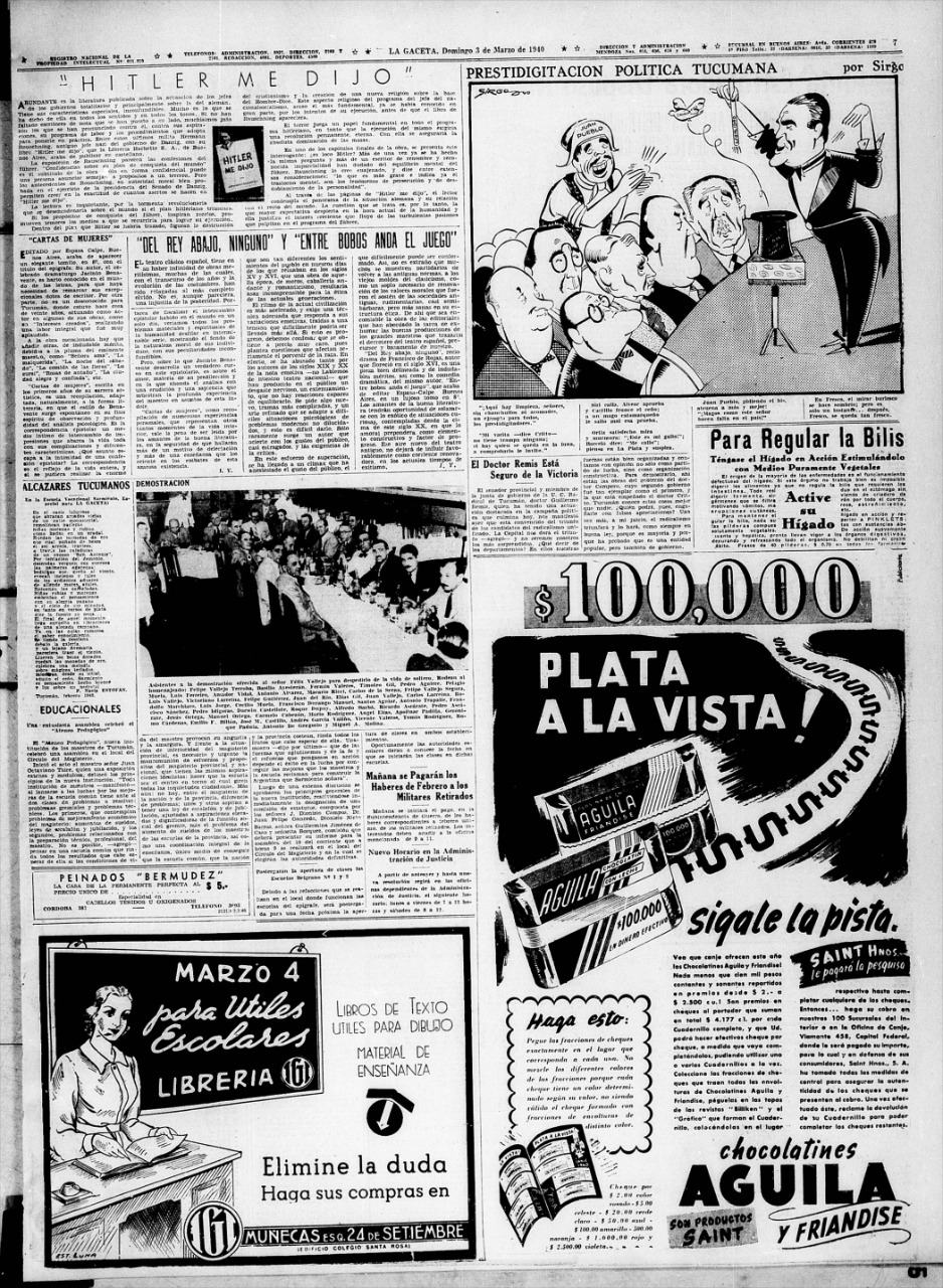 CEFERINO SIRGO. Famoso por sus personajes deportivos (el Pituco y el Malevo a la cabeza), con sus dibujos retrató toda una época.