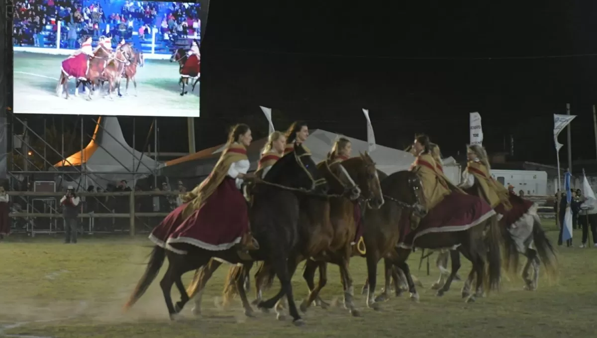 EN TRANCAS. La cuarta jornada del Festival del Caballo contará con competencias de jineteadas. 